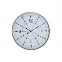Настенное часы DKD Home Decor Стеклянный Позолоченный Металл Белый Компас (60 x 3 x 60 cm)