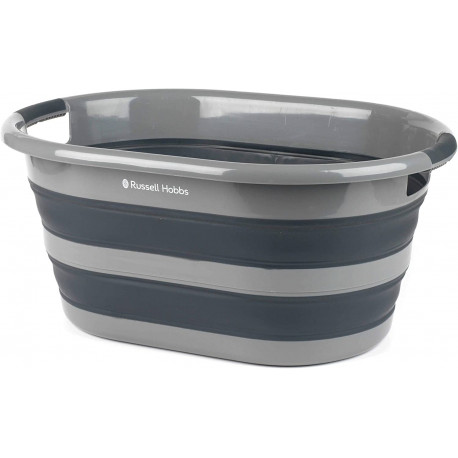 Russell Hobbs LA053879GRYF1EU7 Collapsible laundry basket 27L