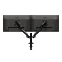 AOC AD110D0 Dual Arm 80 cm (31.5") Clamp/Bolt-through Black
