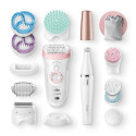 Braun Silk-épil 9 Silk-épil Beauty Set 9 9-995 Deluxe 9-in-1 Cordless Wet & Dry Hair Removal - E