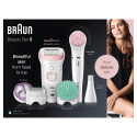 Braun Silk-épil 9 Silk-épil Beauty Set 9 9-995 Deluxe 9-in-1 Cordless Wet & Dry Hair Removal - E