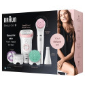 Braun Silk-épil 9 Silk-épil Beauty Set 9 9-995 Deluxe 9-in-1 Cordless Wet & Dry Hair Removal - E