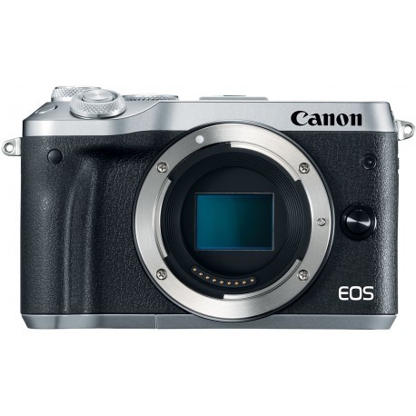 Canon EOS M6 korpuss, sudrabots