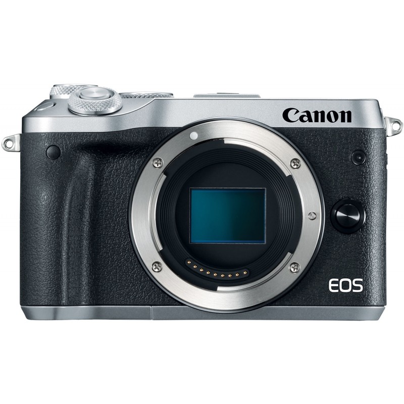 Canon EOS M6 kere, hõbedane
