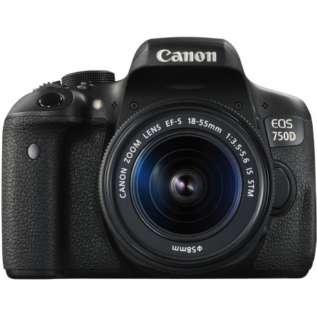 Canon EOS 750D + 18-55mm IS STM + lisaaku