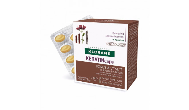 KLORANE A LA QUERATINA complemento alimenticio cabello y uñas 30 u