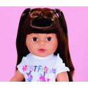 BABY BORN Doll Sister, brunette, 43cm