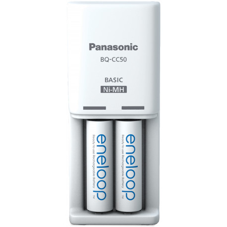 Panasonic eneloop charger BQ-CC50 + 2x2000mAh