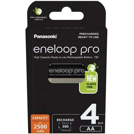 Panasonic eneloop aku Pro AA 2500 4BP
