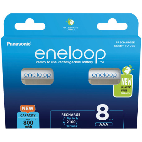 Panasonic eneloop aku AAA 800 8BP