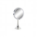 Magnifying Mirror with LED DKD Home Decor Silver Metal (20 x 11 x 37 cm)