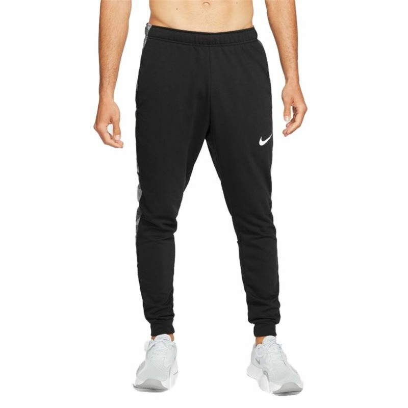 Long Sports Trousers Nike Dri FIT Black Men L Pants Photopoint