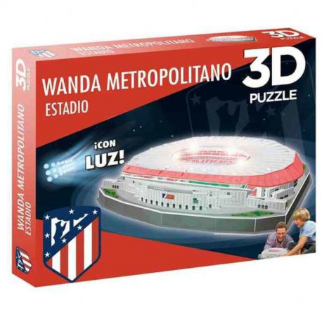 3D Puzzle Wanda Metropolitano Light Atlético de Madrid