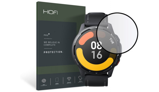Hofi kaitseklaas Hybrid Pro+ Xiaomi Watch S1 Active, must