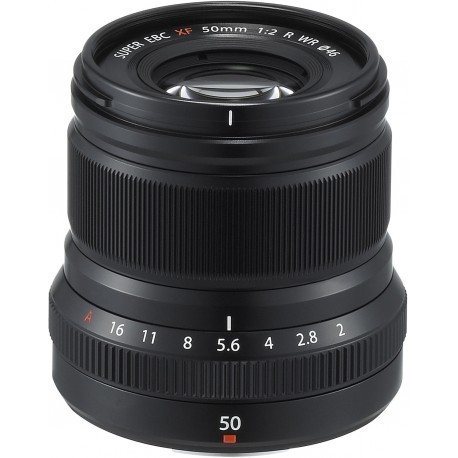Fujifilm Fujinon XF 50mm f/2 R WR lens, black
