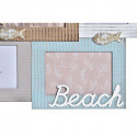 Photo frame DKD Home Decor Beach Wood Sailor (46,5 x 2 x 44,5 cm)