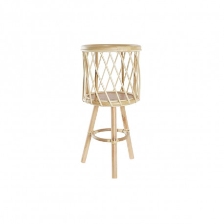 Lillepott DKD Home Decor Naturaalne Bambus Bali (28 x 28 x 60 cm)