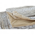 Blanket DKD Home Decor Wild Beige White (130 x 170 x 2 cm)