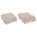 Tekk DKD Home Decor Polüester (150 x 125 x 1 cm) (2 Ühikut)