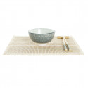 Sushi Komplekt DKD Home Decor Roheline Bambus Keraamika (14,5 x 14,5 x 31 cm)