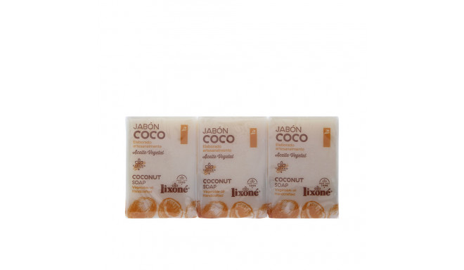 LIXONE COCO jabón 100% natural 3 x 125 gr