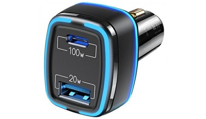 Usams car charger USB QC 4.0 - USB-C C24 120W