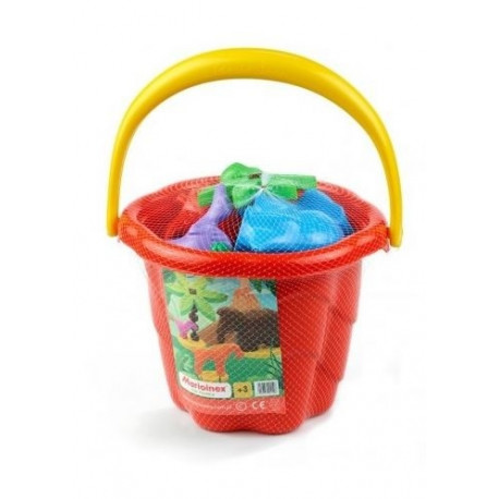 Construction Blocks Dinosaurs Bucket