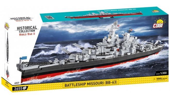 Blocks Battleship Missouri (BB-63)