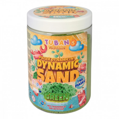 Tuban dynamic sand 1kg, green
