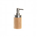 Bath Set DKD Home Decor Natural Silver Bamboo PP (2 Pieces) (7 x 7 x 17 cm)