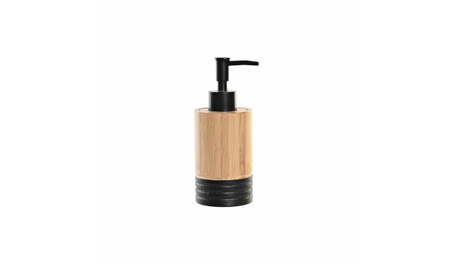 Ziepju dozators DKD Home Decor Melns Dabisks Bambuss polipropilēns