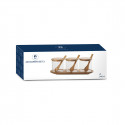 Cukurtrauks DKD Home Decor Pamata Bambuss Borosilikāta glāze (29 x 10 x 10 cm) (3 gb.)