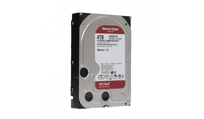 4TB WD WD40EFAX Red NAS 5400RPM 256MB - Hard drives - Photopoint.lv