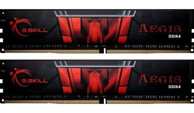 G.Skill Aegis mälu, DDR4, 16 GB, 3000MHz, CL16 (F4-3000C16D-16GISB)