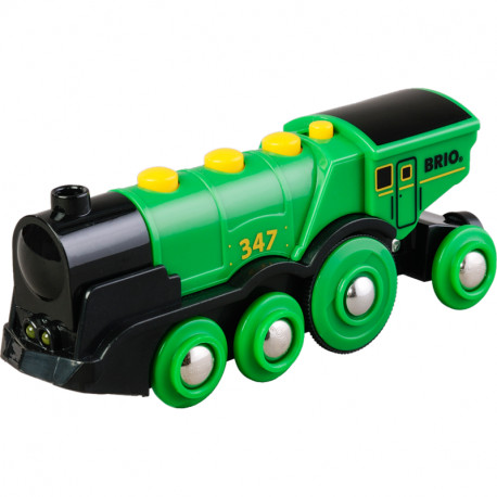 BRIO Big Green Action Locomotive 33593