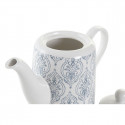 Teapot DKD Home Decor Rubber wood White Stoneware (1 L)