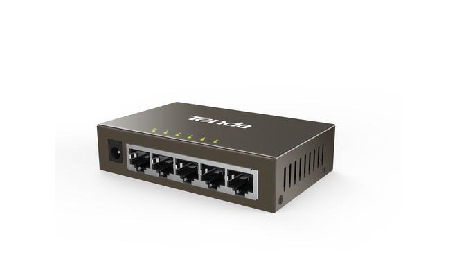 Tenda TEG1005D network switch Unmanaged Gigabit Ethernet (10/100/1000) Grey