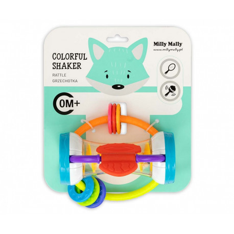 Colorful shaker rattle