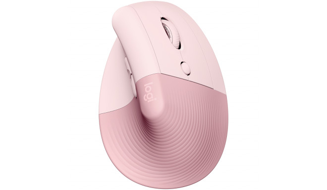 LOGITECH Lift Bluetooth Vertical Ergonomic Mouse - ROSE/DARK ROSE