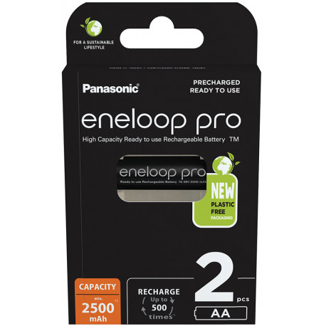 Panasonic eneloop aku Pro AA 2500 2BP