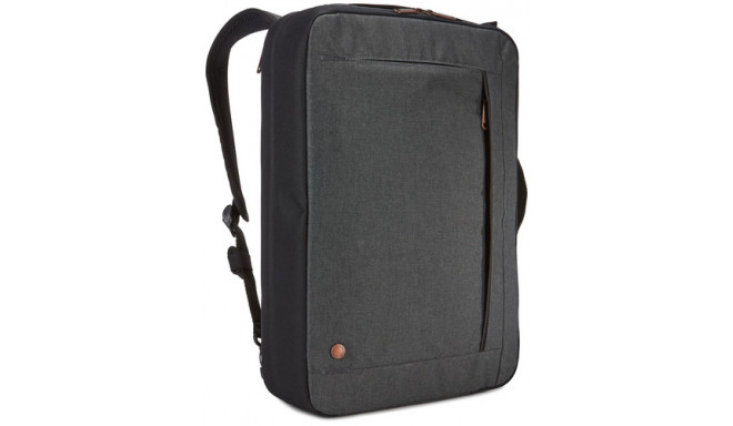 Case Logic | Era Hybrid Briefcase | Fits up to size 15.6 " | Messenger - Briefcase/Backpack | Obsidi