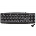 Keyboard Maverick Black USB PS2