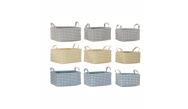 Basket set DKD Home Decor 40 x 30 x 20 cm