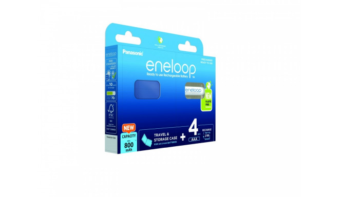 Eneloop aku. AAA 800 mAh 4 pcs.+box BK-4MCDEC4BE