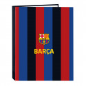 Ring binder F.C. Barcelona Maroon Navy Blue A4 (26.5 x 33 x 4 cm)