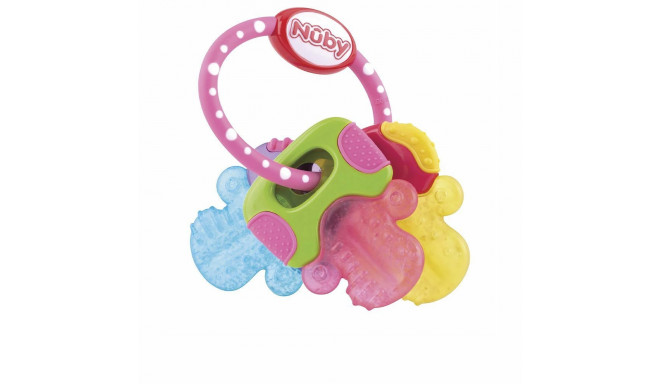 Teether for Babies Nûby Multicolour Keys