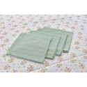 Table linen set DKD Home Decor Flowers Polyester Cotton Green (150 x 250 x 0,5 cm) Table linen set DKD Home Decor Flowers Polyester Cotton Green (150 x 250 x 0,5 cm)