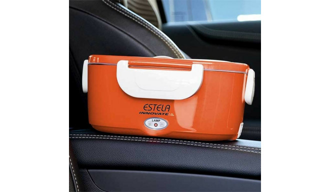 Electric Lunch Box Estela Innovate Orange 12 - 24 V