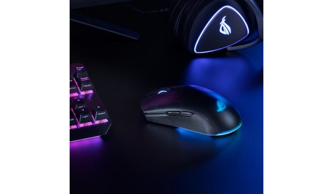 ASUS ROG Pugio II mouse Ambidextrous RF Wireless + Bluetooth + USB Type-A Optical 16000 DPI