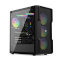 SilentiumPC computer case Regnum RG6V EVO TG ARGB Midi Tower